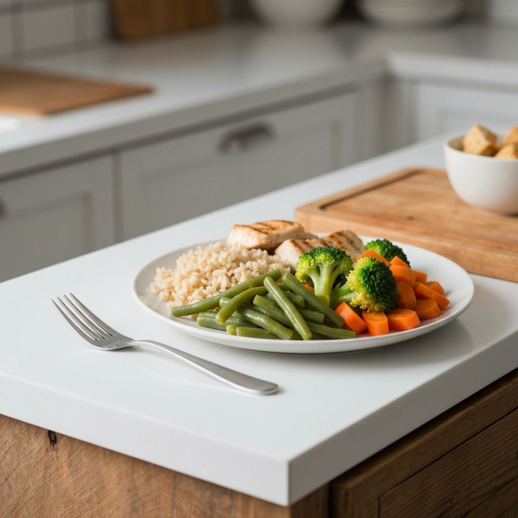 Balanced meal preparation